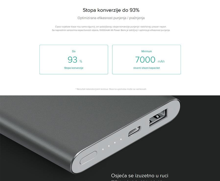 Xiaomi 10000mAh Mi Power Bank Pro Gold