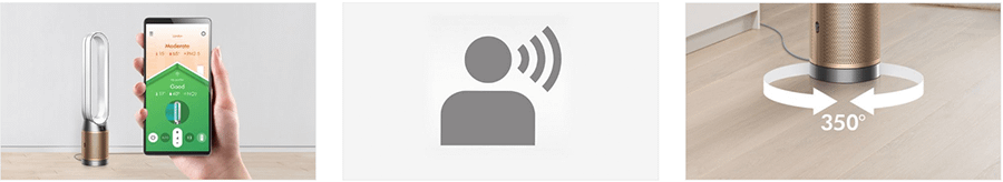 Dyson TP09 (nikl/gold)