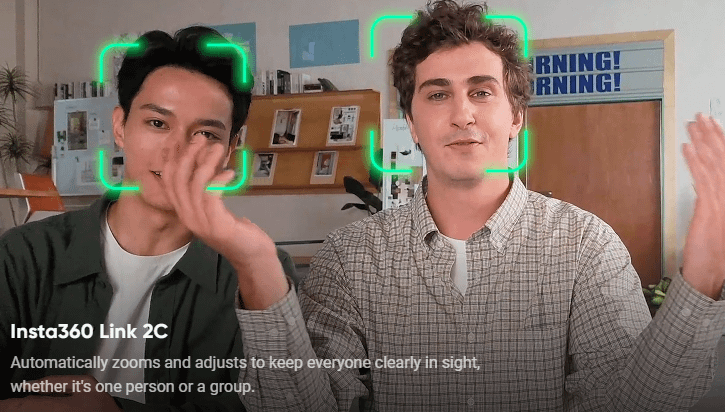 Insta360 Link 2C Standrad Edition Graphite Black