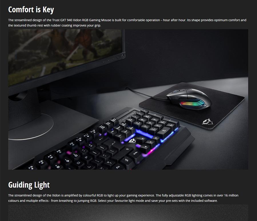 Trust GXT 940 Xidon RGB