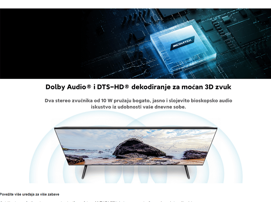 Xiaomi Mi P1 LED VTV 55"