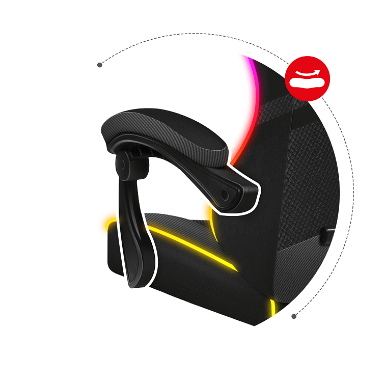 Huzaro Force 4.4 RGB Black