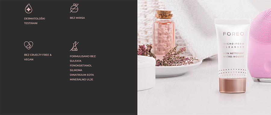 Foreo MICRO-FOAM CLEANSER 100M