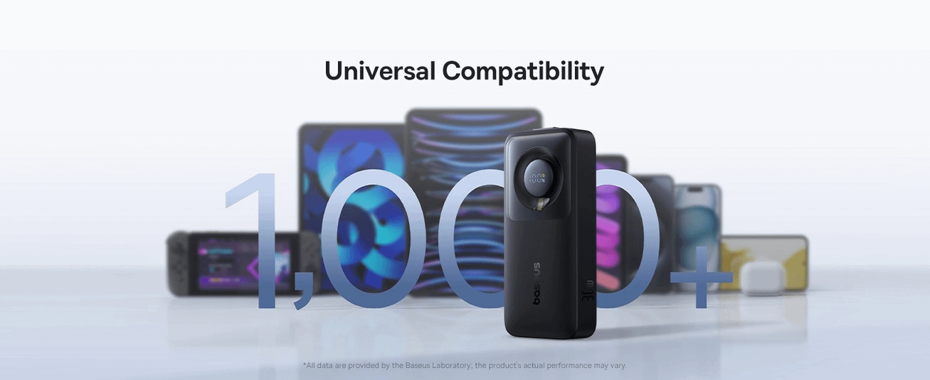 Baseus Free2Pull 10000mAh Grey Power Bank