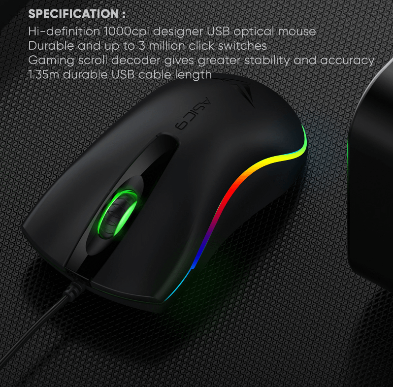 PowerLogic ASIC 9 RGB FX Black