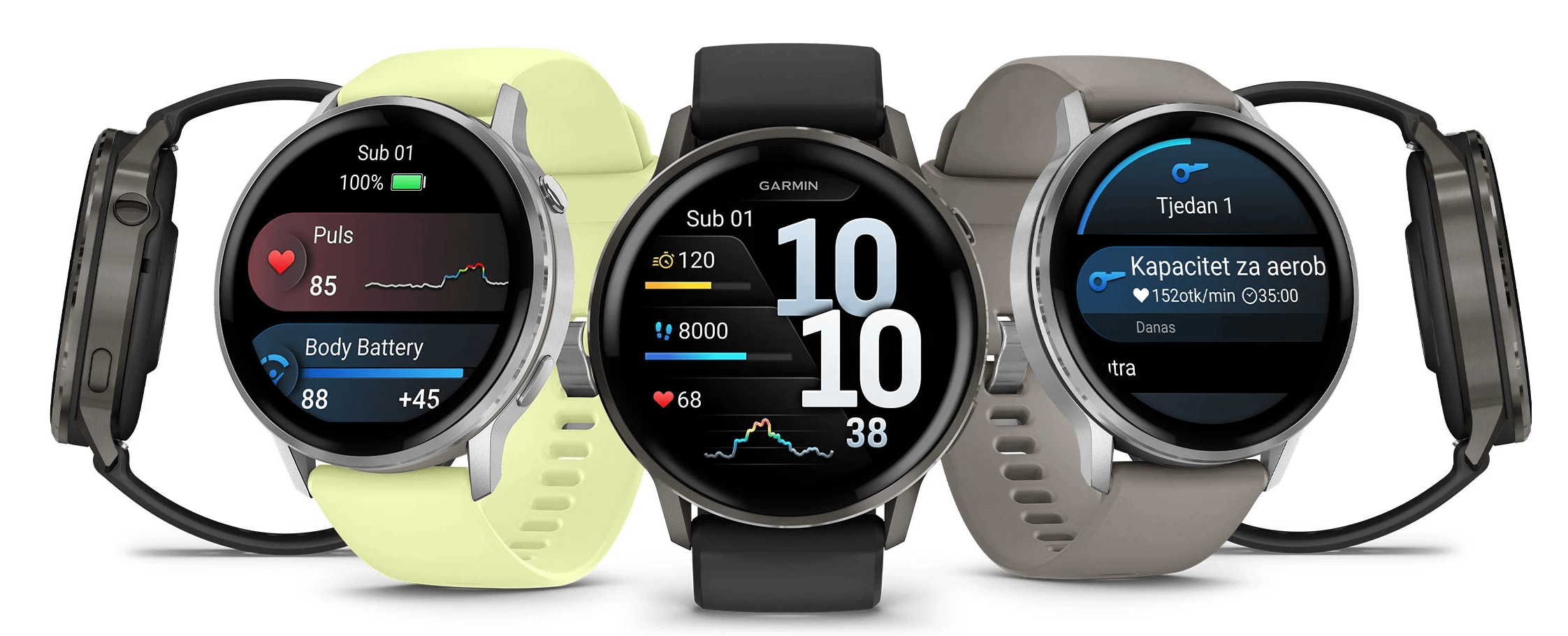 Garmin Venu 4 45mm Black smartwatch