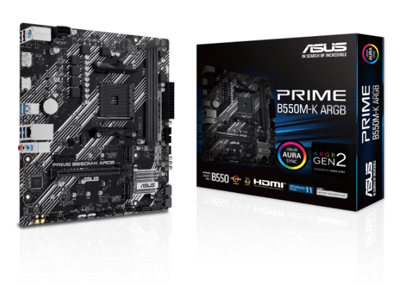 ASUS PRIME B550M-K ARGB matična ploča