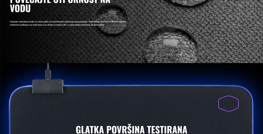 CoolerMaster Soft RGB  Ljubičasta