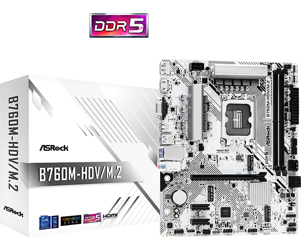 ASRock B760M-HDV/M.2 matična ploča