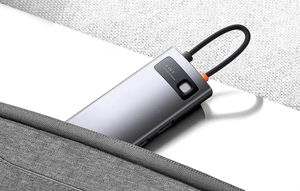 Baseus Metal Gleam 4-in-1 Hub