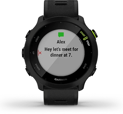 Garmin Forerunner 55 (White) smartwatch