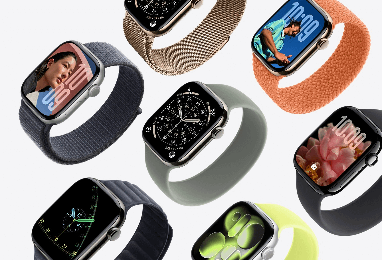 Apple Watch S11 GPS 42mm Black (Black Sport Band) - S / M