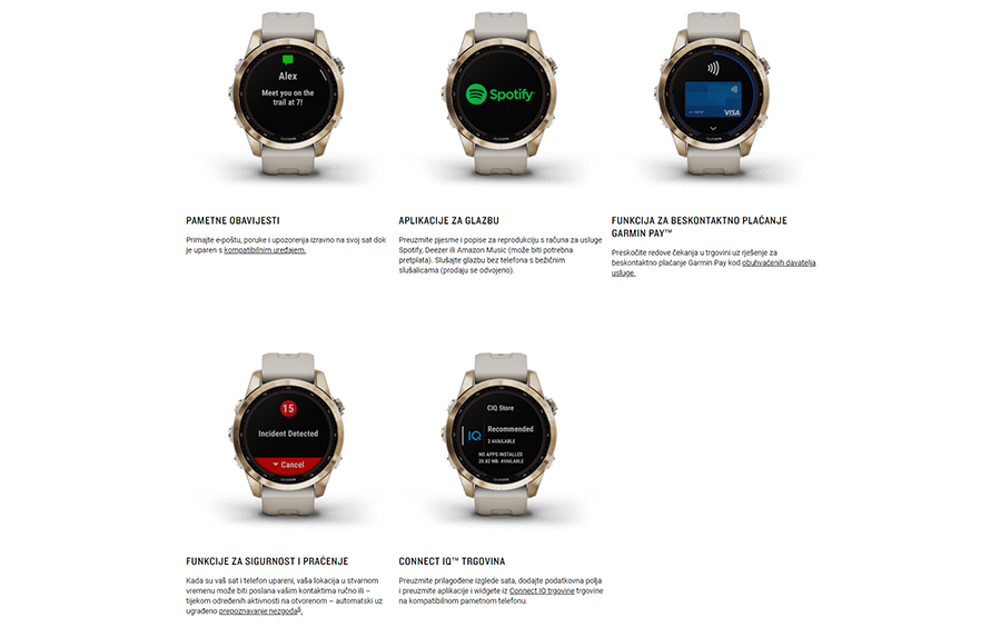 Garmin Fenix 7s Saphire Solar