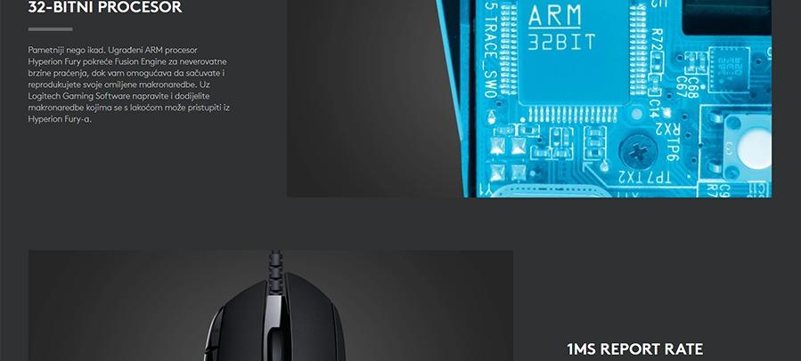 Logitech G402 Hyperion Fury 