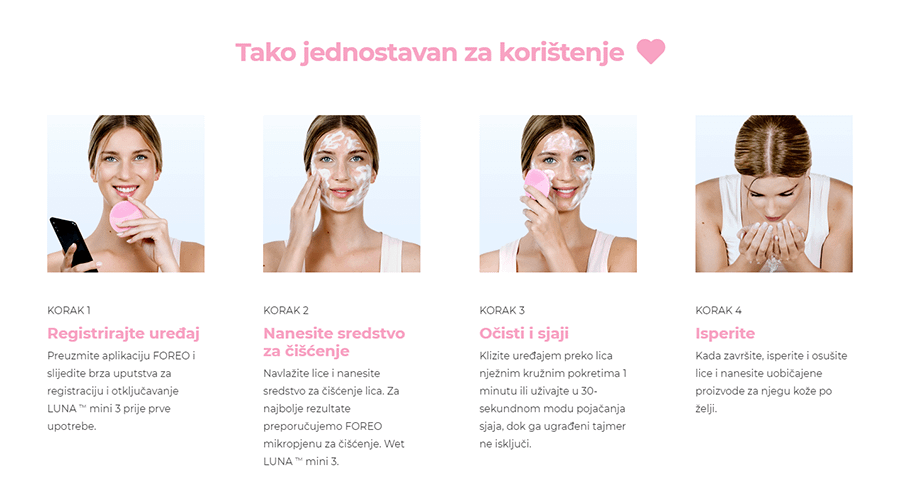 Foreo Luna Mini 3 (Pearl Pink)