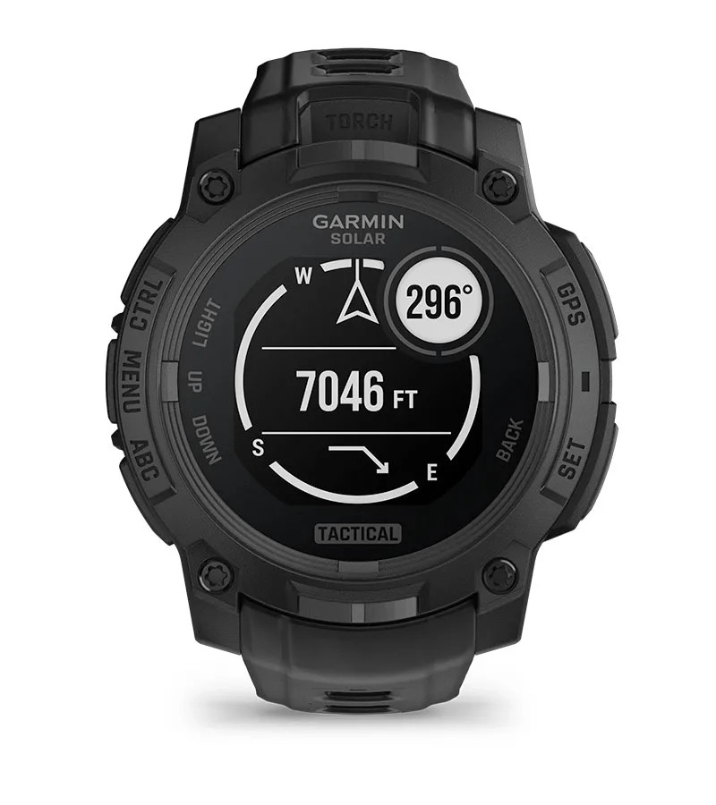 Garmin Instinct 3 Black – 45 mm, Solar, Tactical Edition