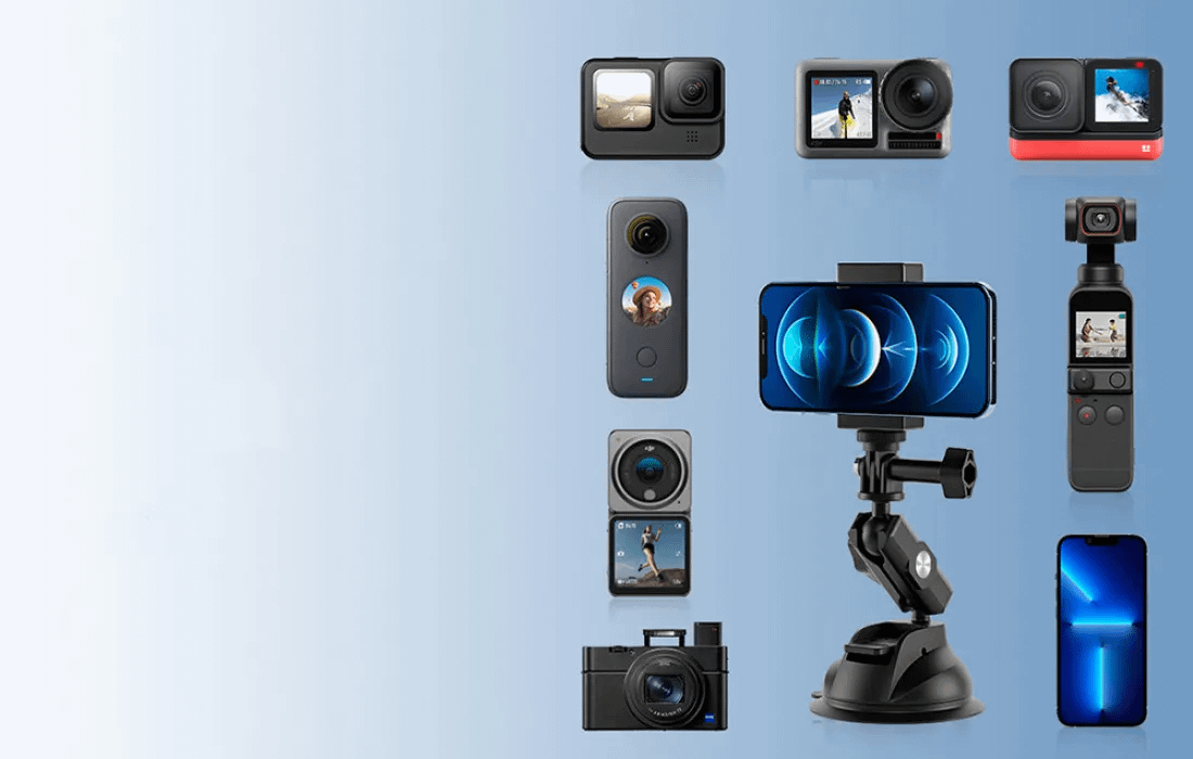 TELESIN TE-SUC-012 Suction Cup Holder