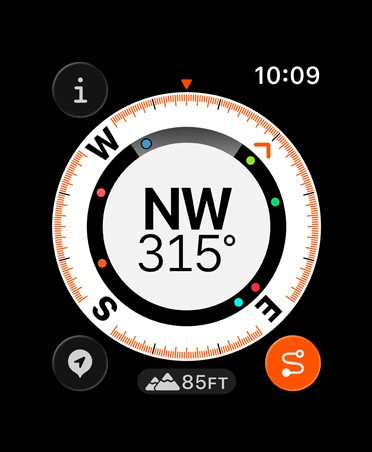 Apple Watch Ultra 3 Cellular 49mm Natural Titanium (Blue - Bright Blue Trail Loop) - M / L