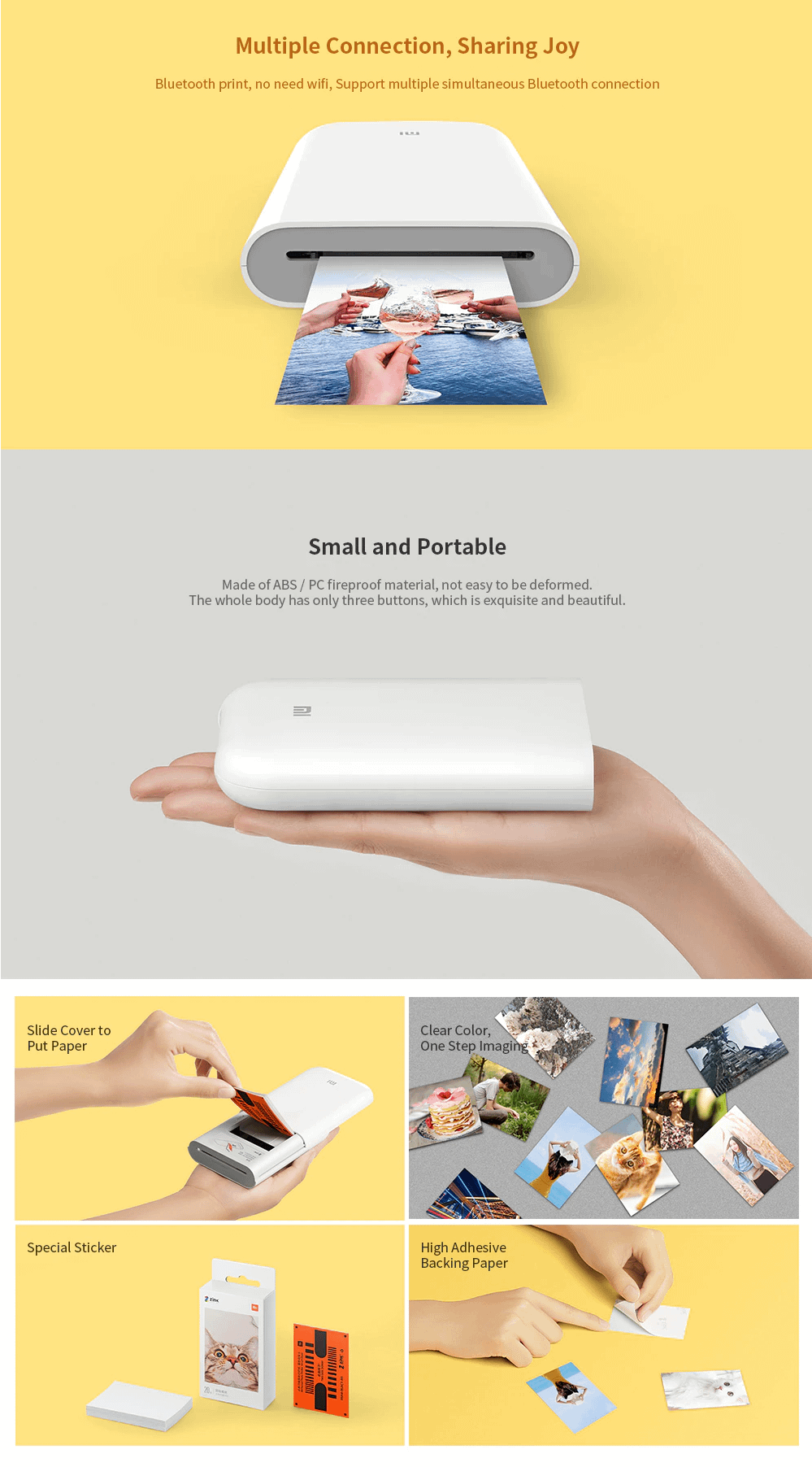 Xiaomi Mi Portable Photo Printer