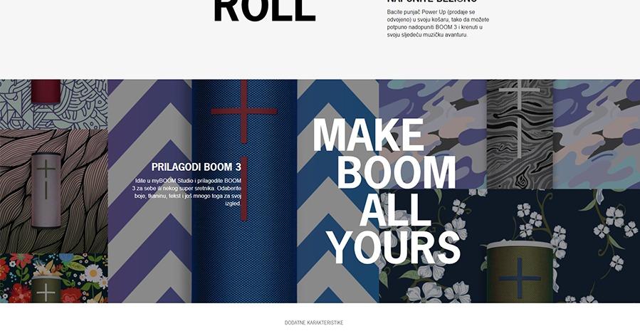 Logitech Ultimate Ears Boom 3 Red 