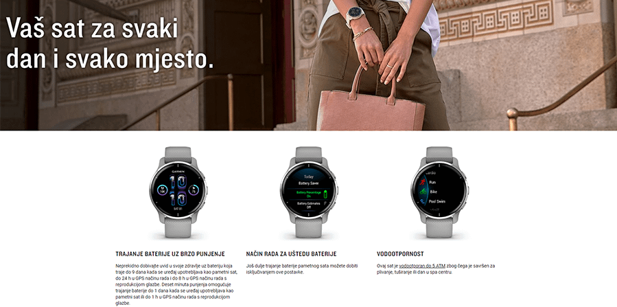 Garmin  Venu 2 plus (Crni)