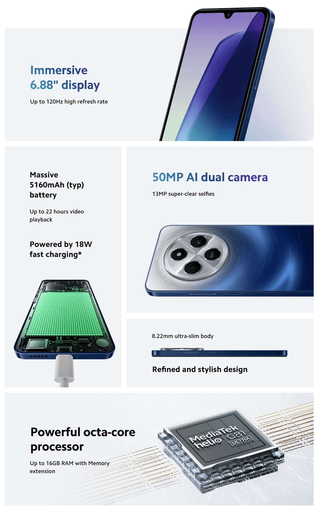 Xiaomi Redmi 14C 8GB 256GB (Sage Green)