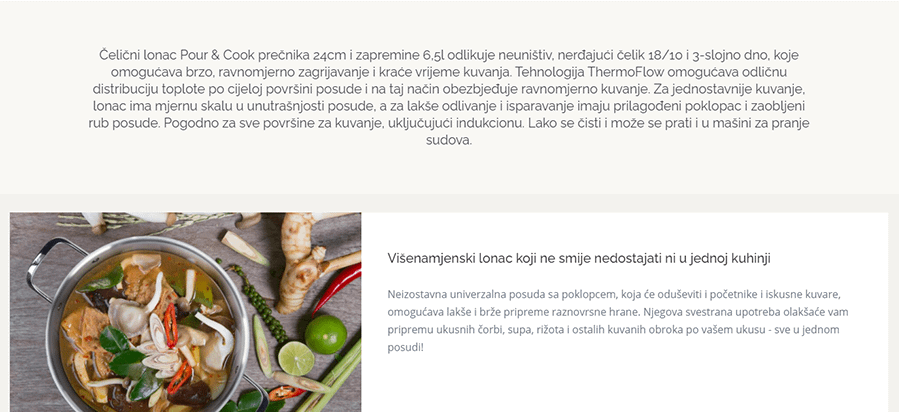 RosMarino  Pour& Cook II 24x17 cm 7l 