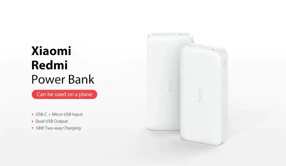 Xiaomi Redmi 20000mAh 18W Fast Charge PB Black