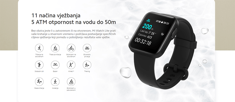 Xiaomi Mi Watch Lite (Navy Blue)