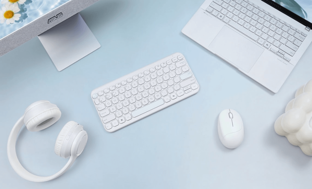 Asus Marshmallow KW100 Beige tastatura