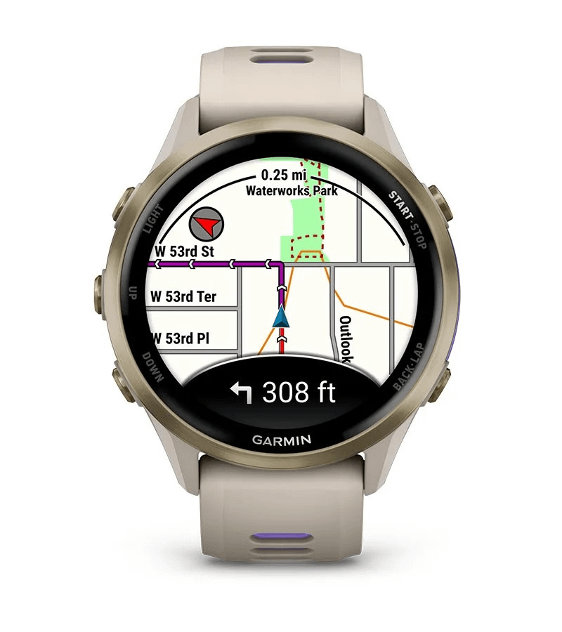 GARMIN Forerunner 970 White smartwatch
