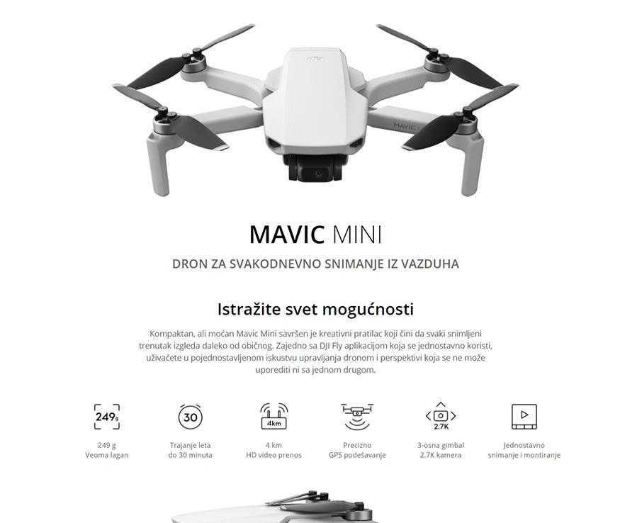 DJI Mavic Mini Fly More Combo