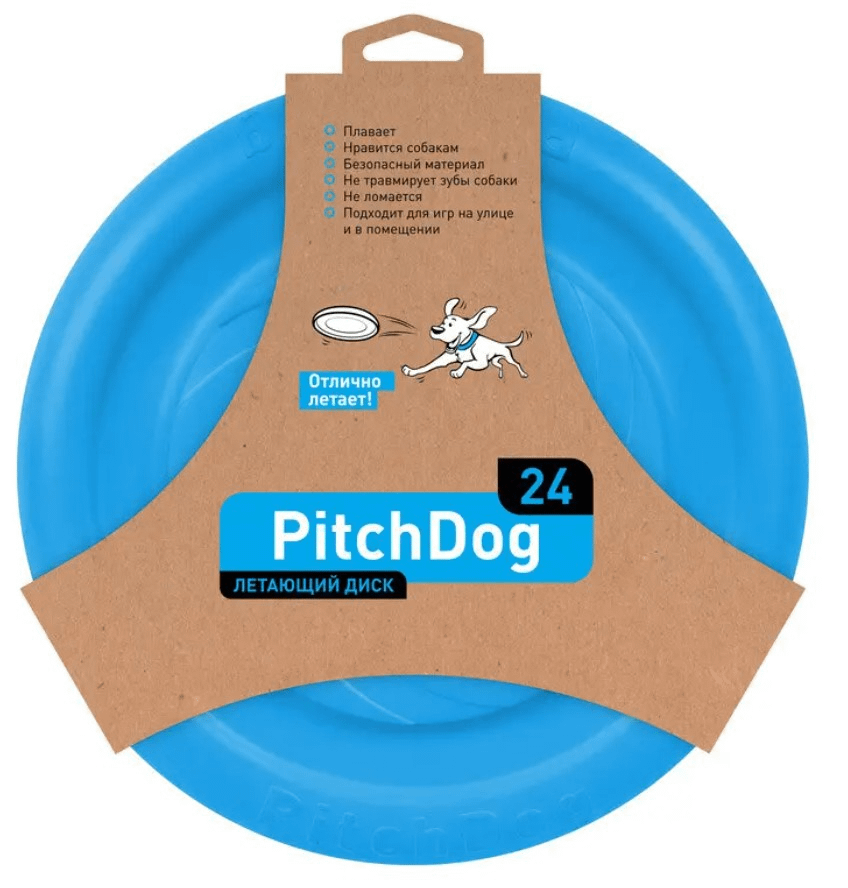 Collar Pitchdog Frisbee (Blue)