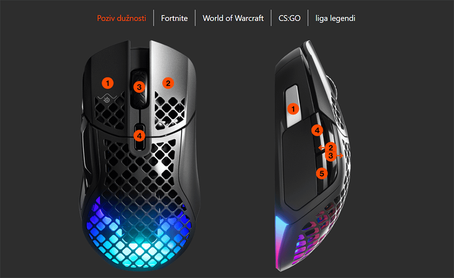 SteelSeries Aerox 5 Wireless