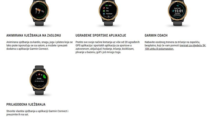 Garmin VENU Black/Gold