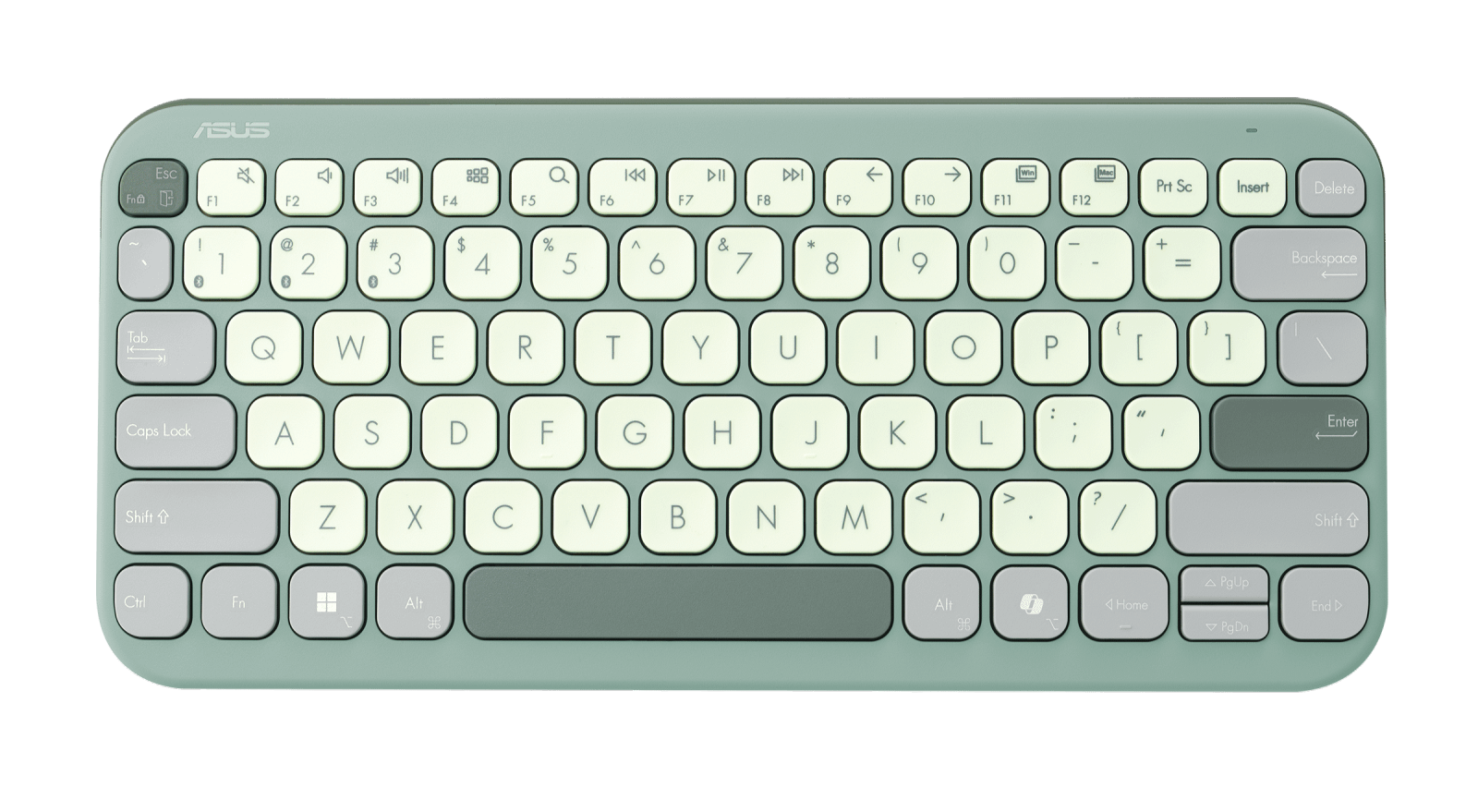 Asus Marshmallow KW100 Green tastatura