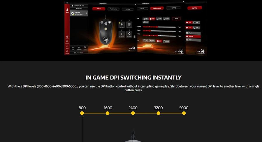 Genius Scorpion M6-400