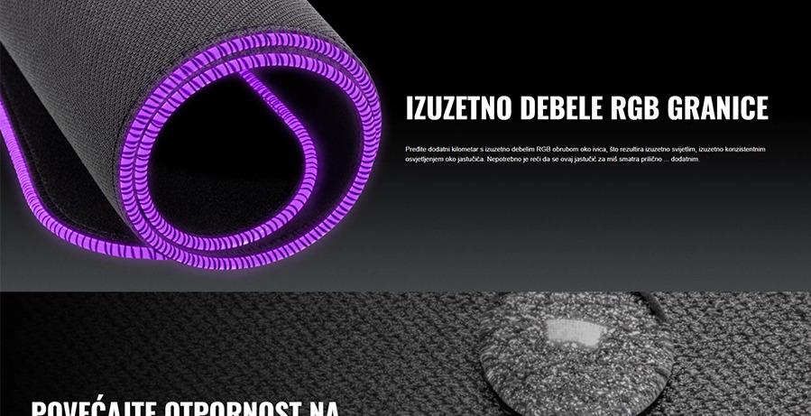 CoolerMaster Soft RGB  Ljubičasta