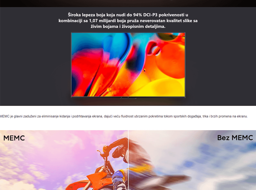 Xiaomi Mi P1 LED VTV 55"