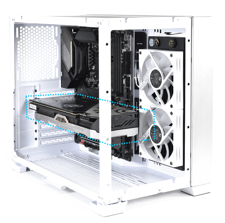 Lian Li 011 DYNAMIC MINI (Snow Edition)