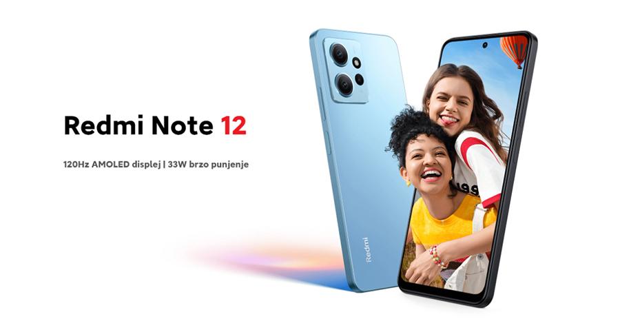 Xiaomi Redmi Note 12 (4GB 128GB) Ice Blue