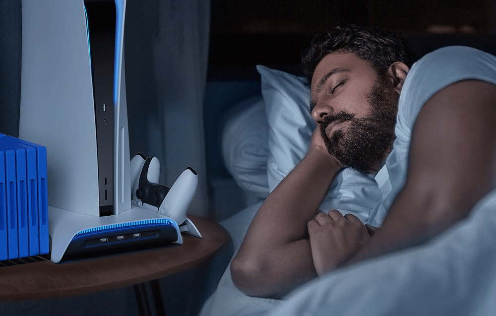 KiwiHome PB01 PS5 Cooling Station and Dual Controller Charger