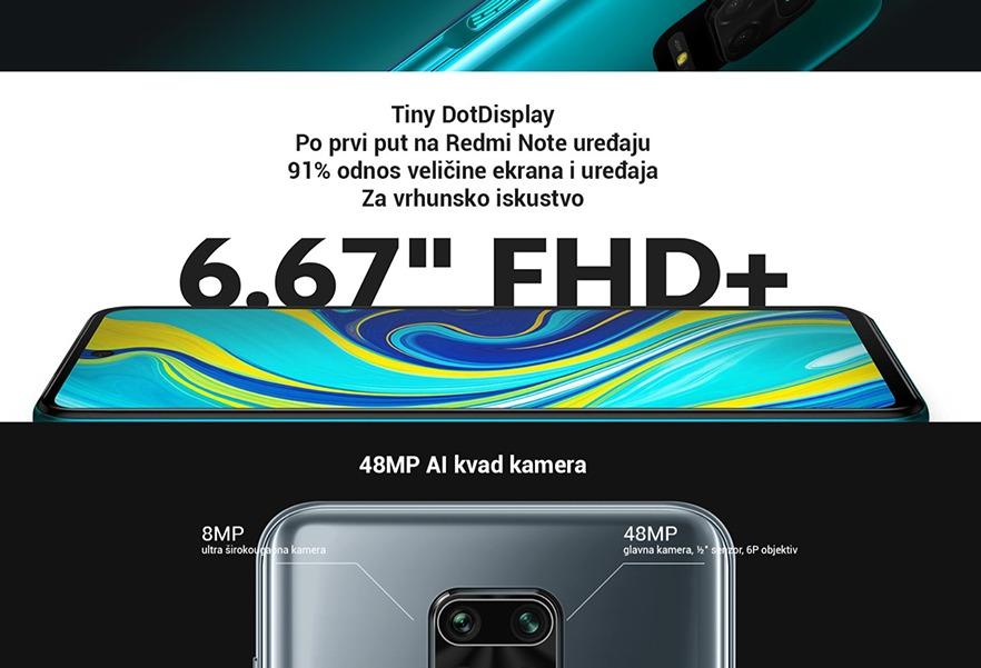 Xiaomi REDMI NOTE 9S 4GB 64GB BLUE