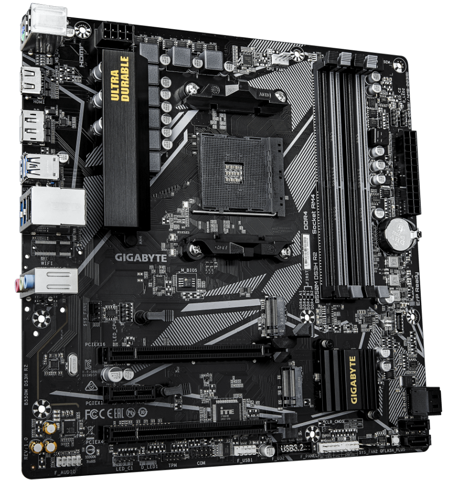 Gigabyte B550M DS3H R2