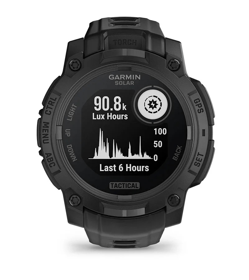 Garmin Instinct 3 Black – 45 mm, Solar, Tactical Edition