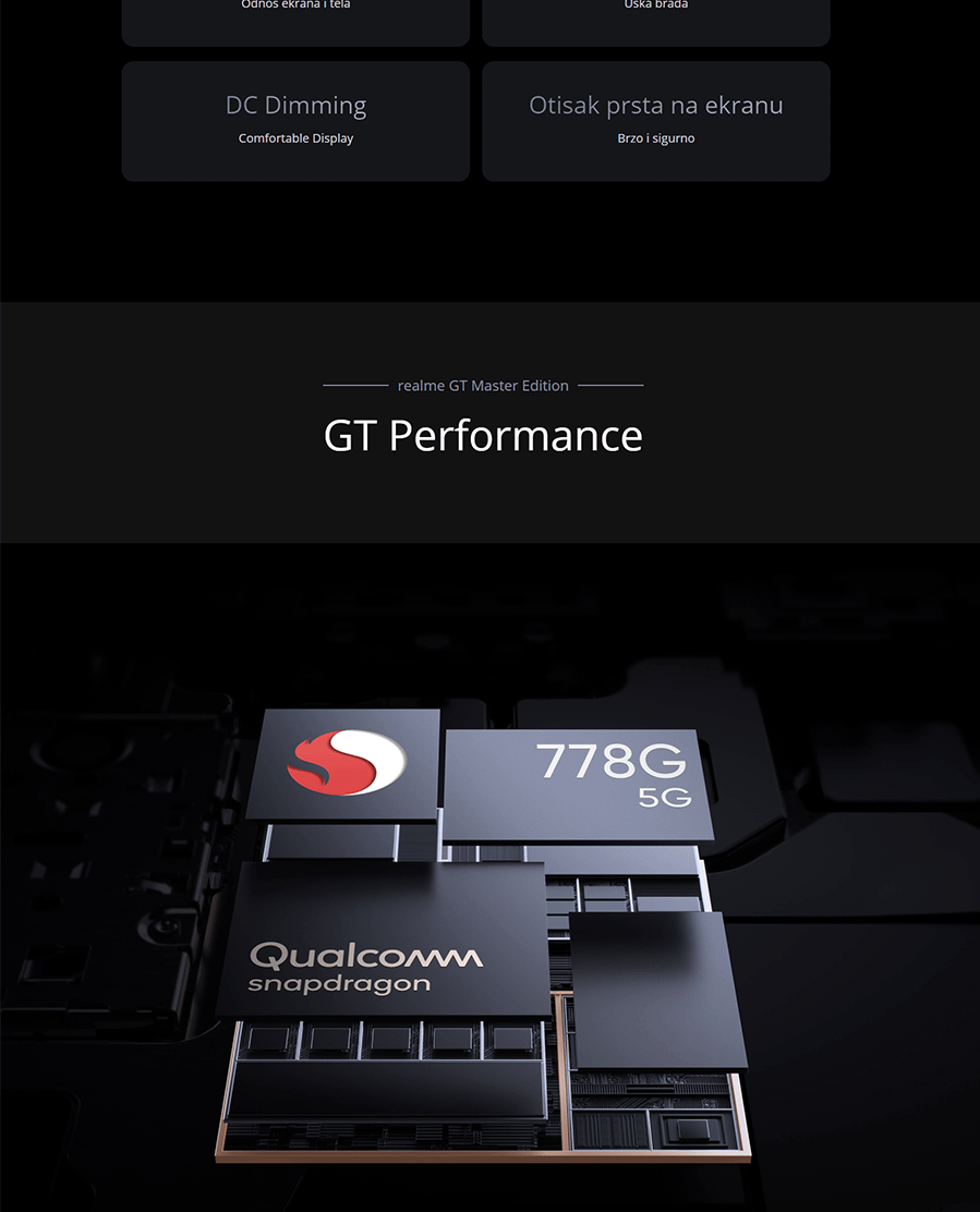 RealMe GT Master 6GB 128GB (Cosmos Black)