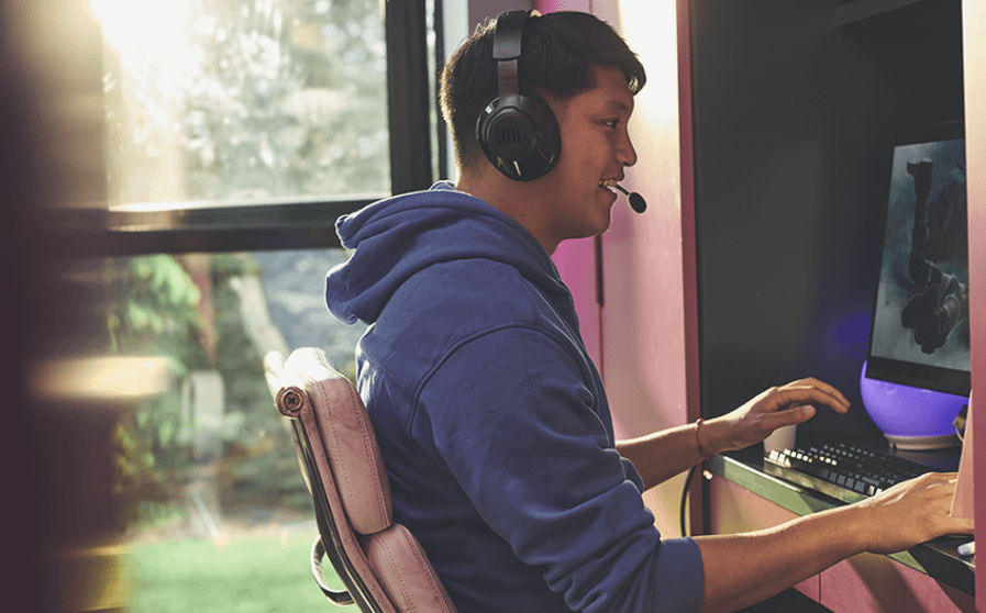 JBL QUANTUM 360 Cyan