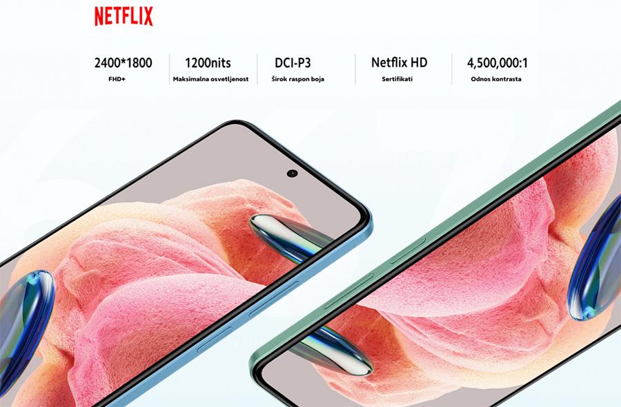 Xiaomi Redmi Note 12 (4GB 128GB) Ice Blue