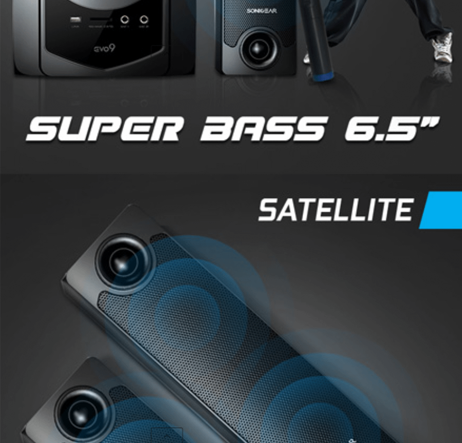 SONICGEAR EVO 9 PRO BTMI (2021)