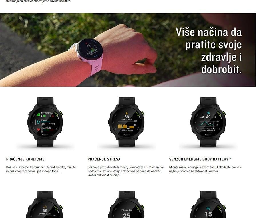 Garmin Forerunner 55 black